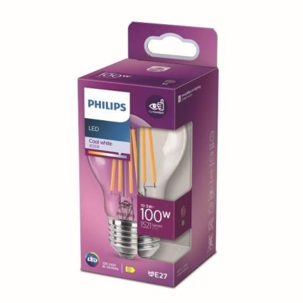 LED-pære Philips E27/10,5W/230V 4000K