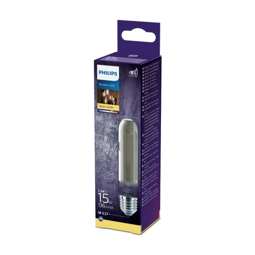 LED-pære Philips E27/2,3W/230V 2700K