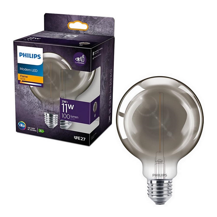 LED-pære Philips E27/2W/230V 1800K