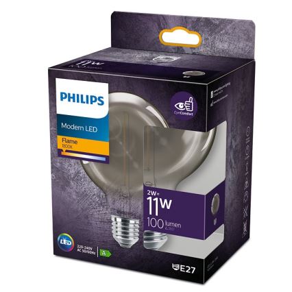 LED-pære Philips E27/2W/230V 1800K