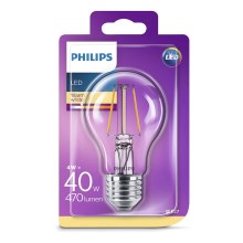 LED-pære Philips E27/4W/230V 2700K