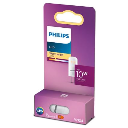 LED-pære Philips G4/1W/12V 2700K