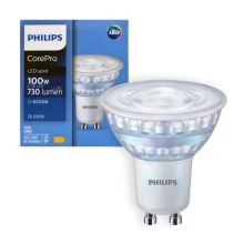 LED-pære Philips GU10/6,7W/230V 6500K