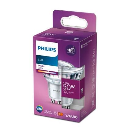 LED-pære Philips PAR16 GU10/4,6W/230V 3000K
