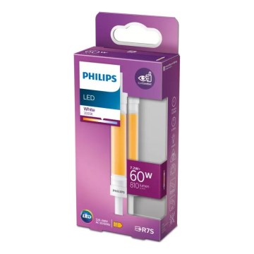 LED-pære Philips R7s/7,2W/230V 4000K 118 mm