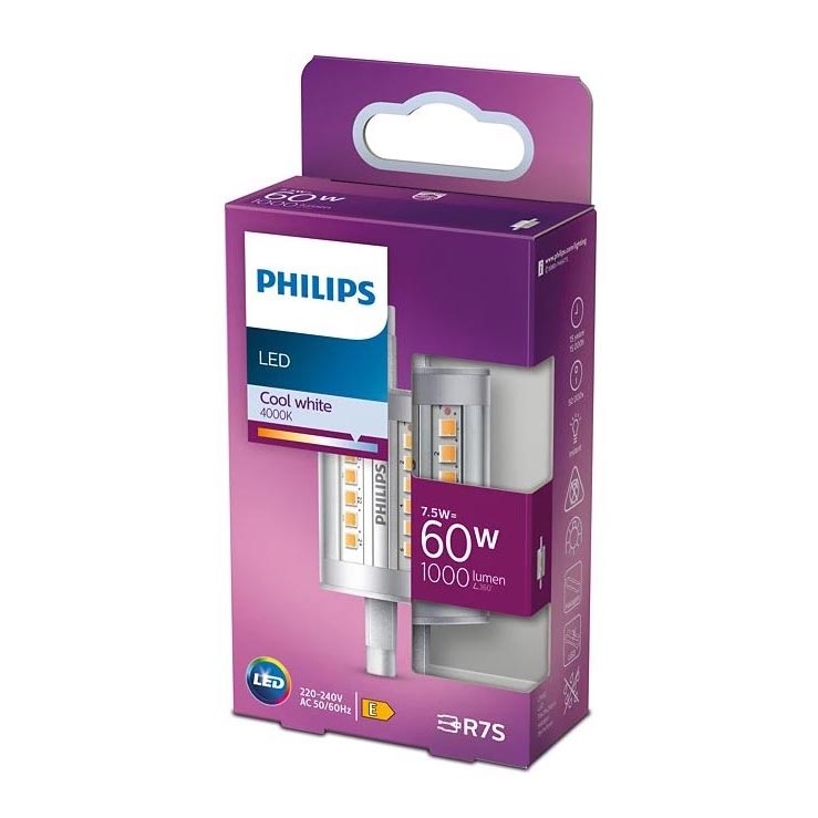 LED-pære Philips R7s/7,5W/230V 4000K 78 mm