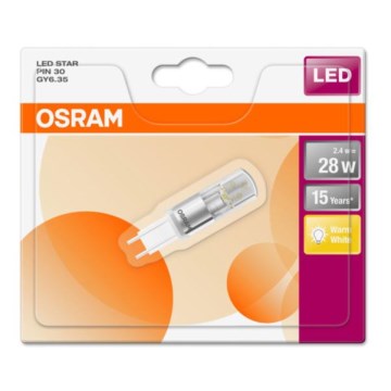 LED-pære PIN GY6,35/2,4W/12V 2700K - Osram