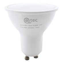 LED-pære Qtec GU10/8W/230V 4200K