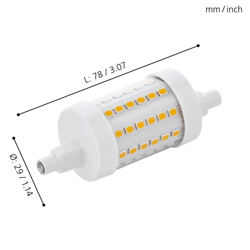 LED-pære R7S/7W/230V 2700K 78 mm - Eglo 11829