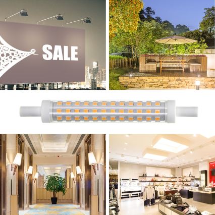 LED-pære R7S/9W/230V 3000K - Aigostar