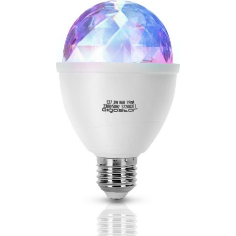 LED-pære RGB-farver E27/3W/230V - Aigostar