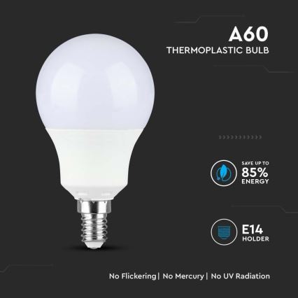 LED-pære SAMSUNG CHIP A60 E14/8,5W/230V 4000K