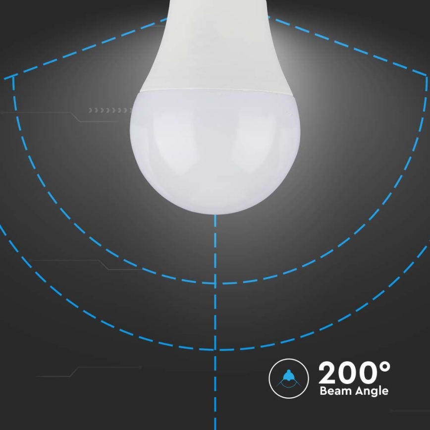 LED-pære SAMSUNG CHIP A60 E27/8,5W/230V 3000K