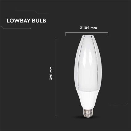 LED-pære SAMSUNG CHIP E40/60W/230V 4000K