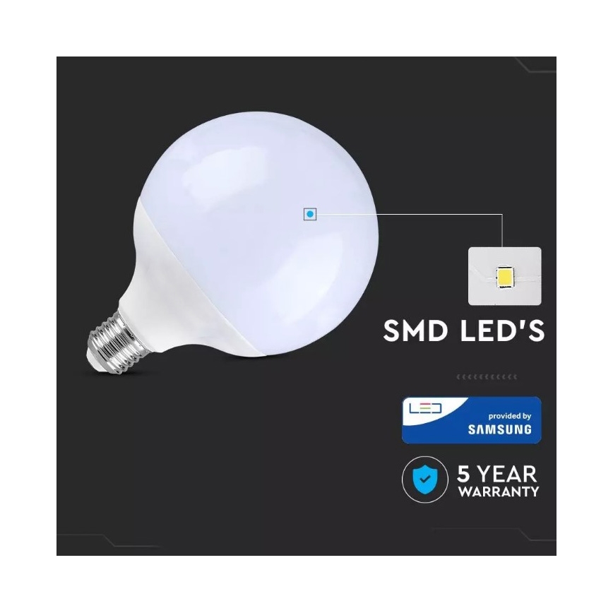 LED-pære SAMSUNG CHIP G120 E27/18W/230V 6400K