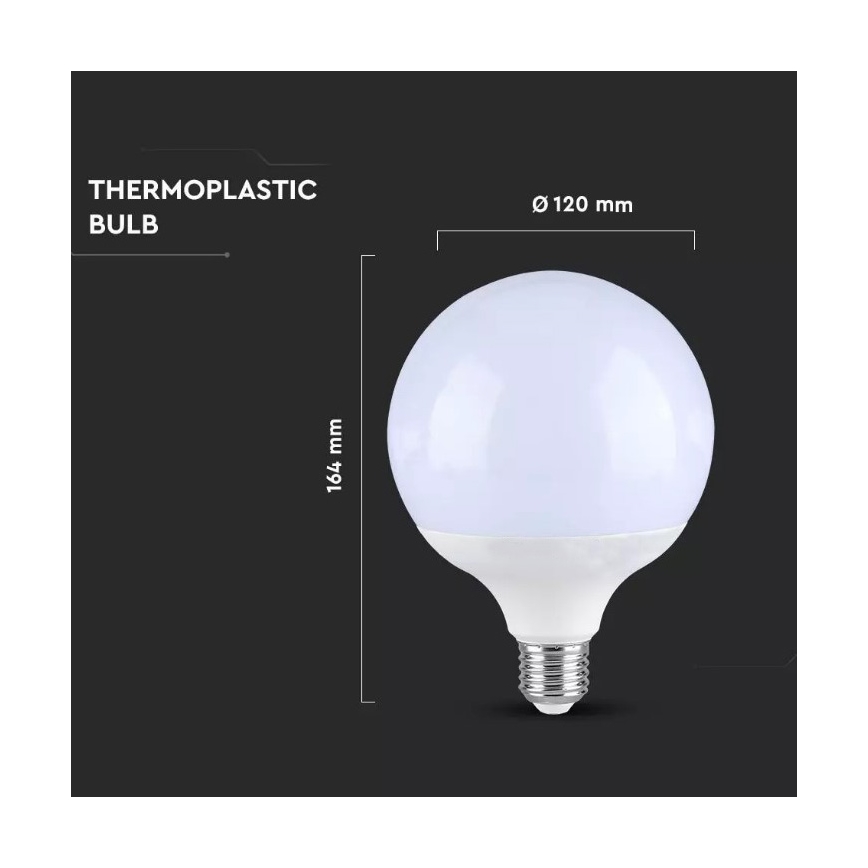 LED-pære SAMSUNG CHIP G120 E27/18W/230V 6400K
