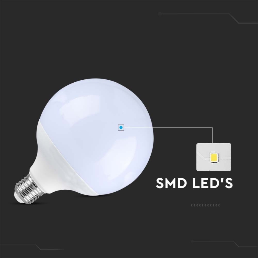 LED-pære SAMSUNG CHIP G120 E27/22W/230V 4000K