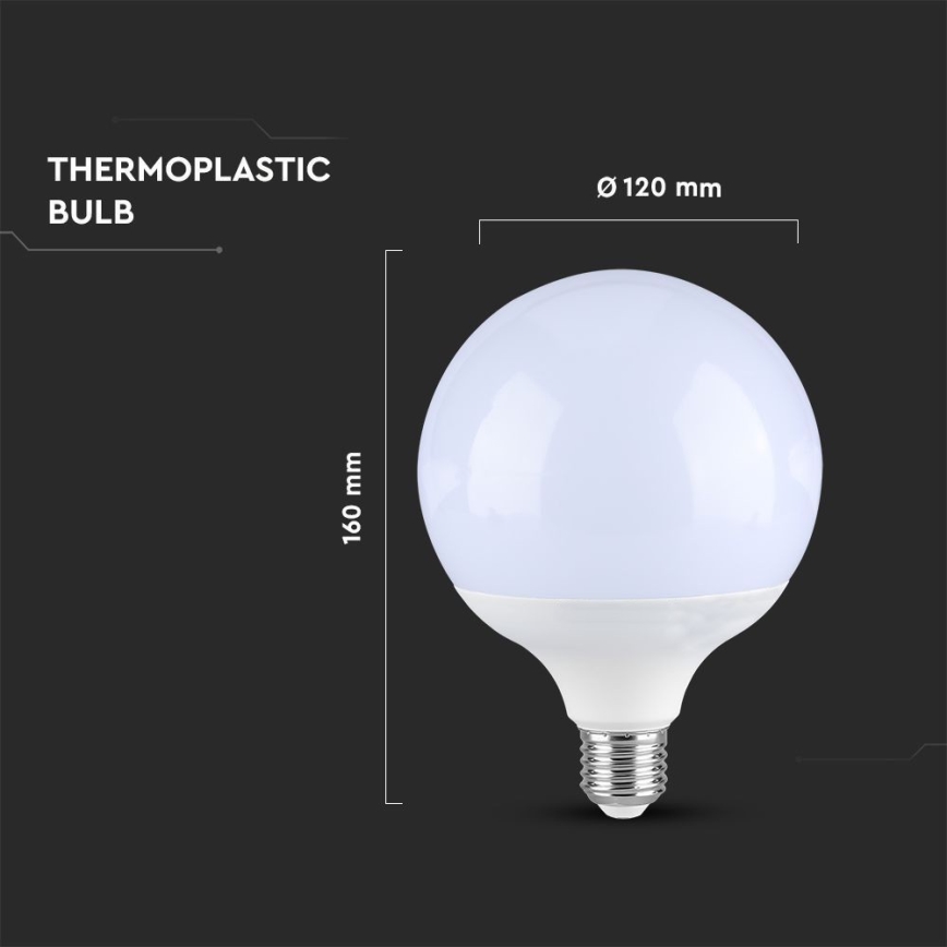 LED-pære SAMSUNG CHIP G120 E27/22W/230V 4000K