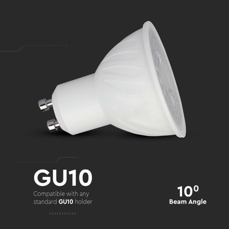 LED-pære SAMSUNG CHIP GU10/6W/230V 4000K