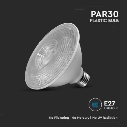 LED-pære SAMSUNG CHIP PAR30 E27/11W/230V 6500K