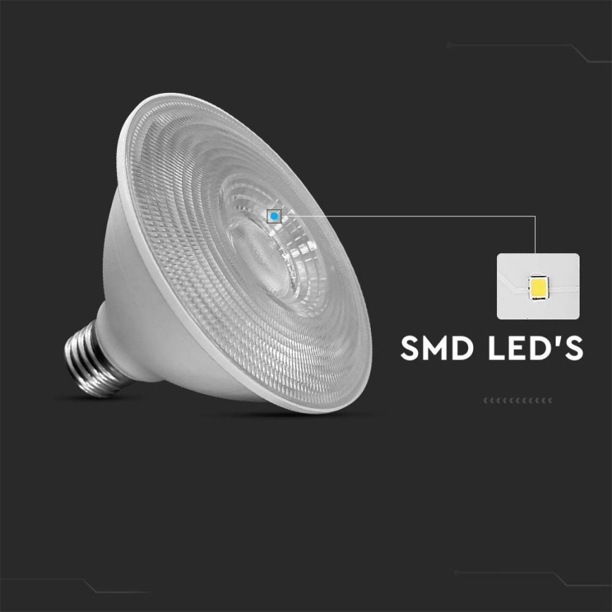 LED-pære SAMSUNG CHIP PAR30 E27/11W/230V 6500K