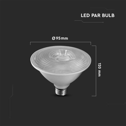 LED-pære SAMSUNG CHIP PAR30 E27/11W/230V 6500K
