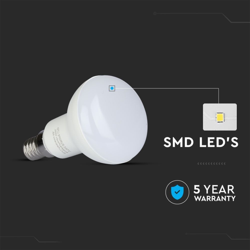 LED-pære SAMSUNG CHIP R50 E14/4,8W/230V 6500K