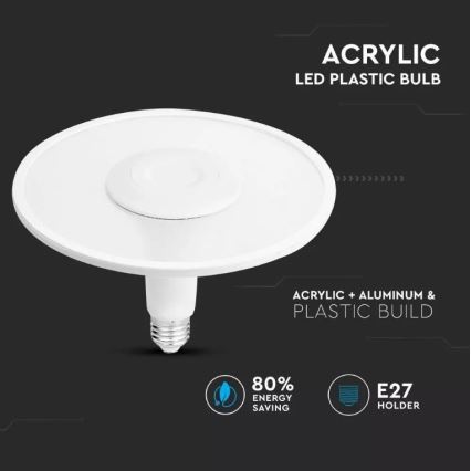 LED-pære SAMSUNG CHIP UFO E27/11W/230V 120° 3000K