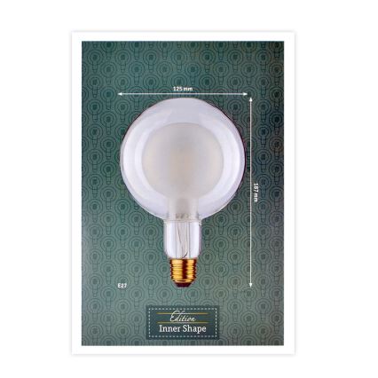 LED-pære SHAPE G125 E27/4W/230V 2700K - Paulmann 28764