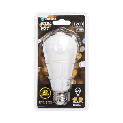 LED-pære ST64 E27/10W/230V 320° 2700K - Aigostar