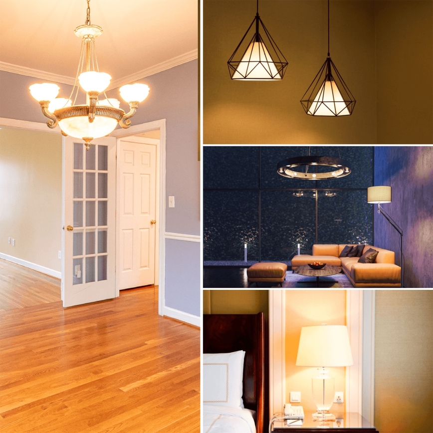 LED-pære ST64 E27/12W/230V 2700K - Aigostar