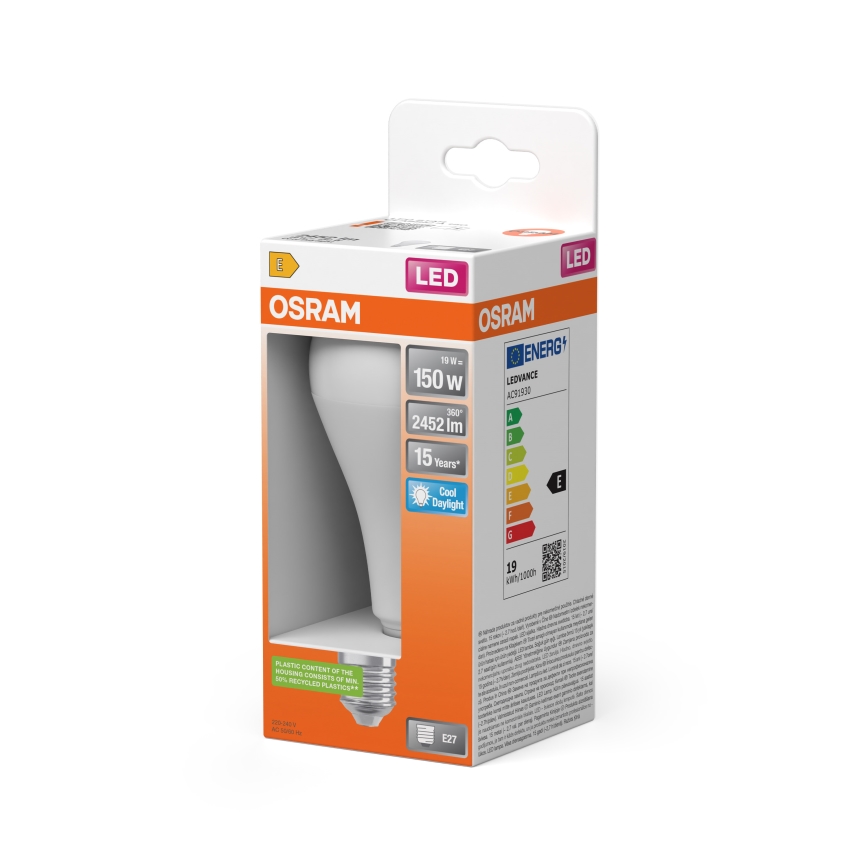LED-pære STAR E27/19W/230V 6500K - Osram