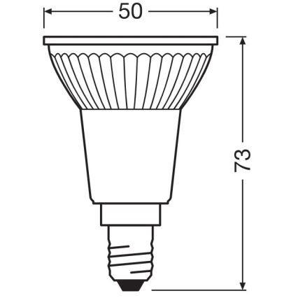 LED-pære STAR PAR16 E14/4,5W/230V 2700K - Osram