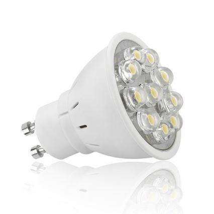 LED-pære til projektør GU10/2,5W/230V 6400K