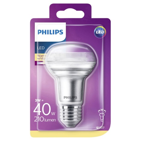 LED-pære til projektør Philips E27/3W/230V 2700K