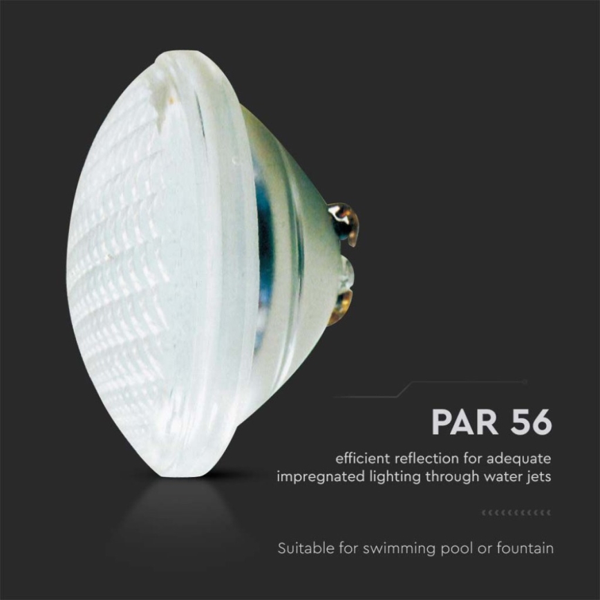 LED pære til swimmingpool LED/25W/12V IP68 6500K