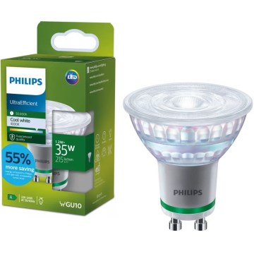 LED-pære ULTRAEFFICIENT Philips PAR16 GU10/1,2W/230V 4000K