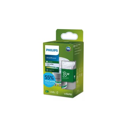 LED-pære ULTRAEFFICIENT Philips PAR16 GU10/1,2W/230V 4000K