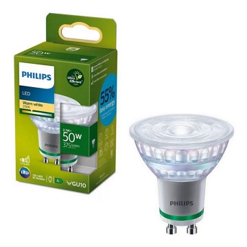 LED-pære ULTRAEFFICIENT Philips PAR16 GU10/2,1W/230V 2700K