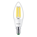 LED-pære ULTRAEFFICIENT VINTAGE Philips B35 E14/2,3W/230V 4000K