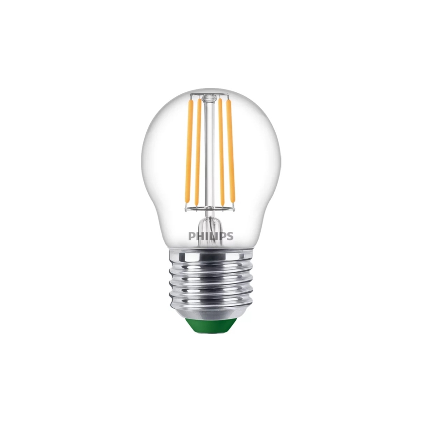 LED-pære ULTRAEFFICIENT VINTAGE Philips P45 E27/3,8W/230V 2700K
