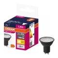 LED-pære VALUE PAR16 GU10/6,9W/230V 2700K 120° sort - Osram
