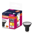 LED-pære VALUE PAR16 GU10/6,9W/230V 2700K 36° sort - Ledvance