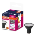 LED-pære VALUE PAR16 GU10/6,9W/230V 4000K 36° sort - Ledvance