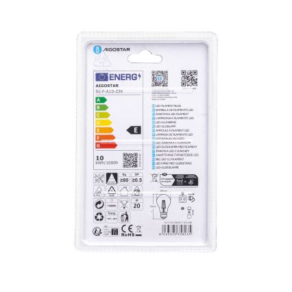 LED-pære VINTAGE A60 E27/10W/230V 2200K - Aigostar