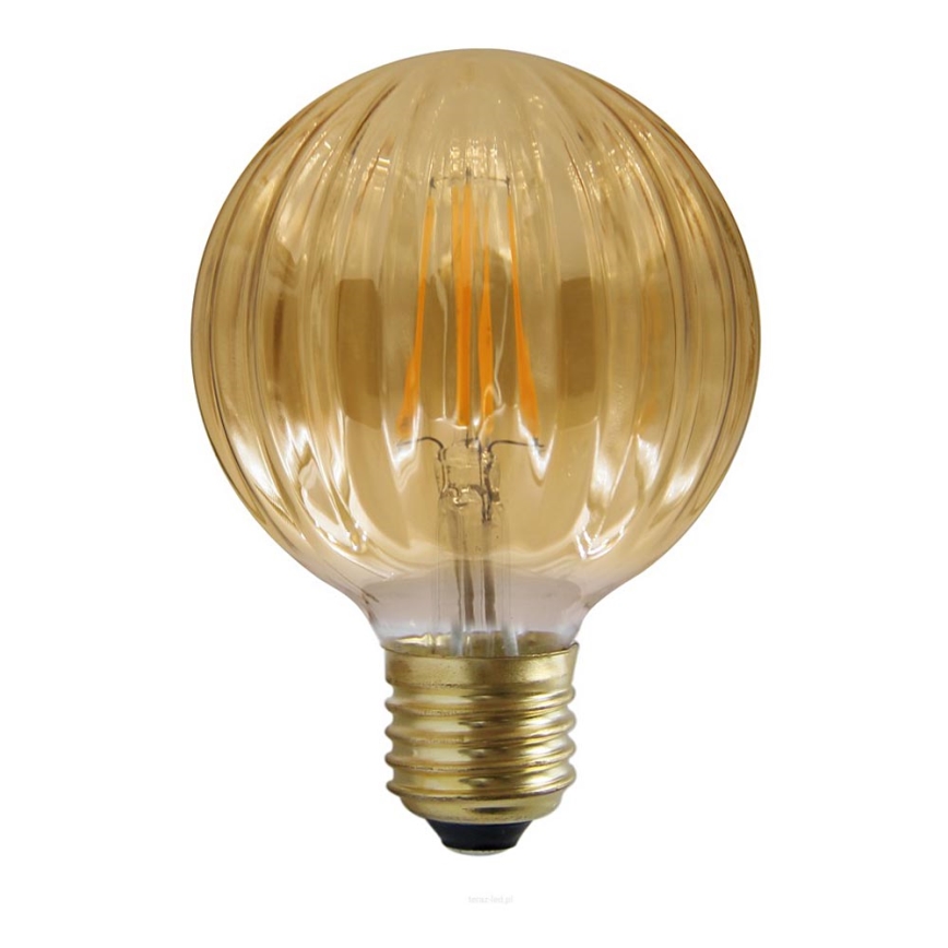 LED pære VINTAGE AMBER E27/4W/230V G100