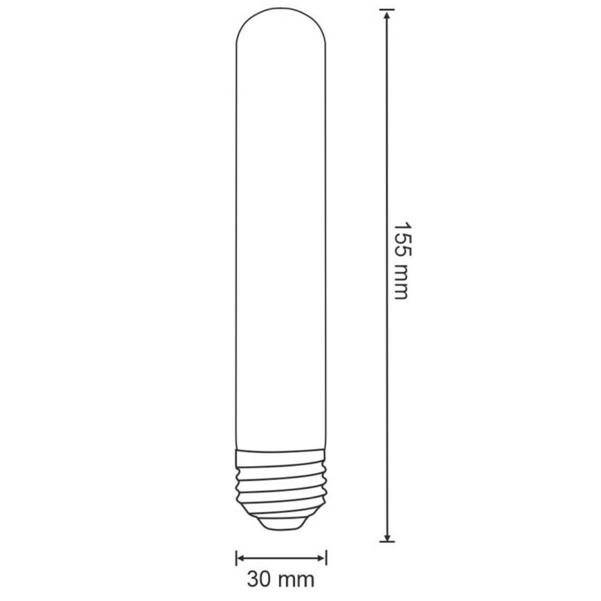 LED pære VINTAGE E27/4W/230V 3000K
