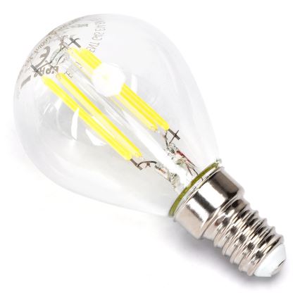 LED-pære VINTAGE G45 E14/6W/230V 6500K - Aigostar