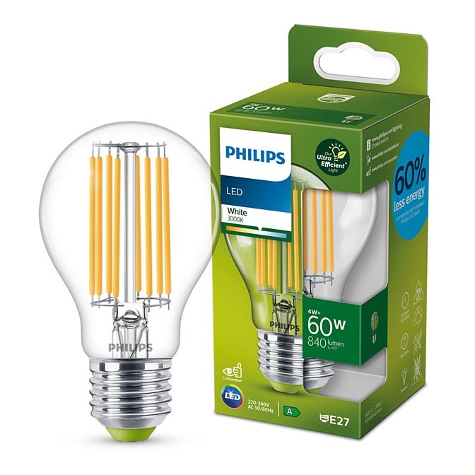 LED-pære VINTAGE Philips A60 E27/4W/230V 3000K