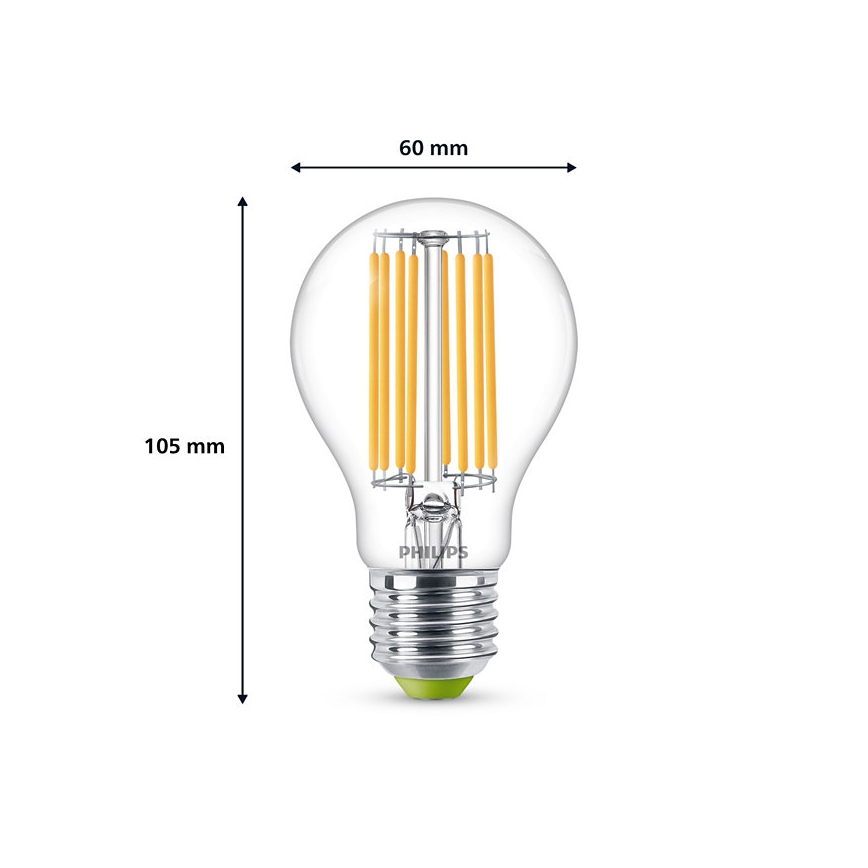 LED-pære VINTAGE Philips A60 E27/4W/230V 3000K
